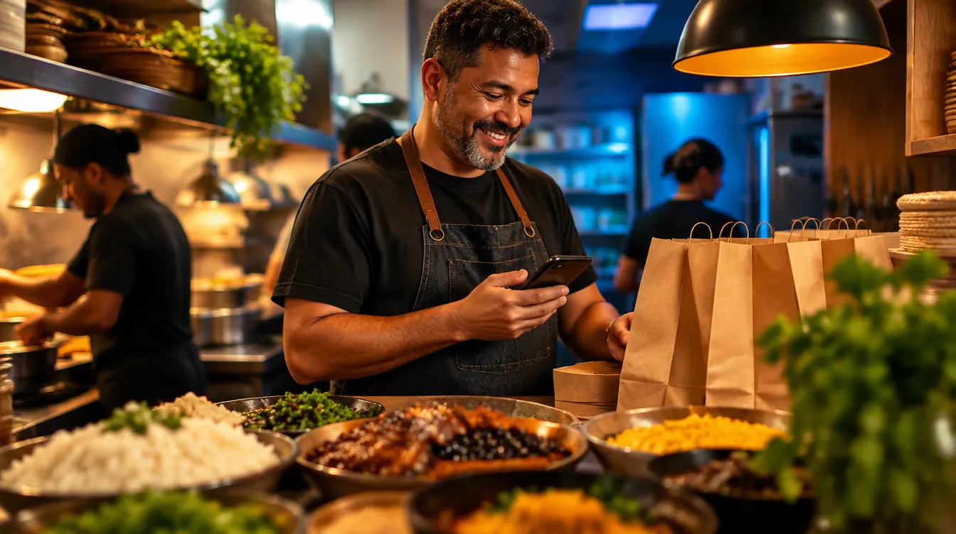 Restaurantes e delivery